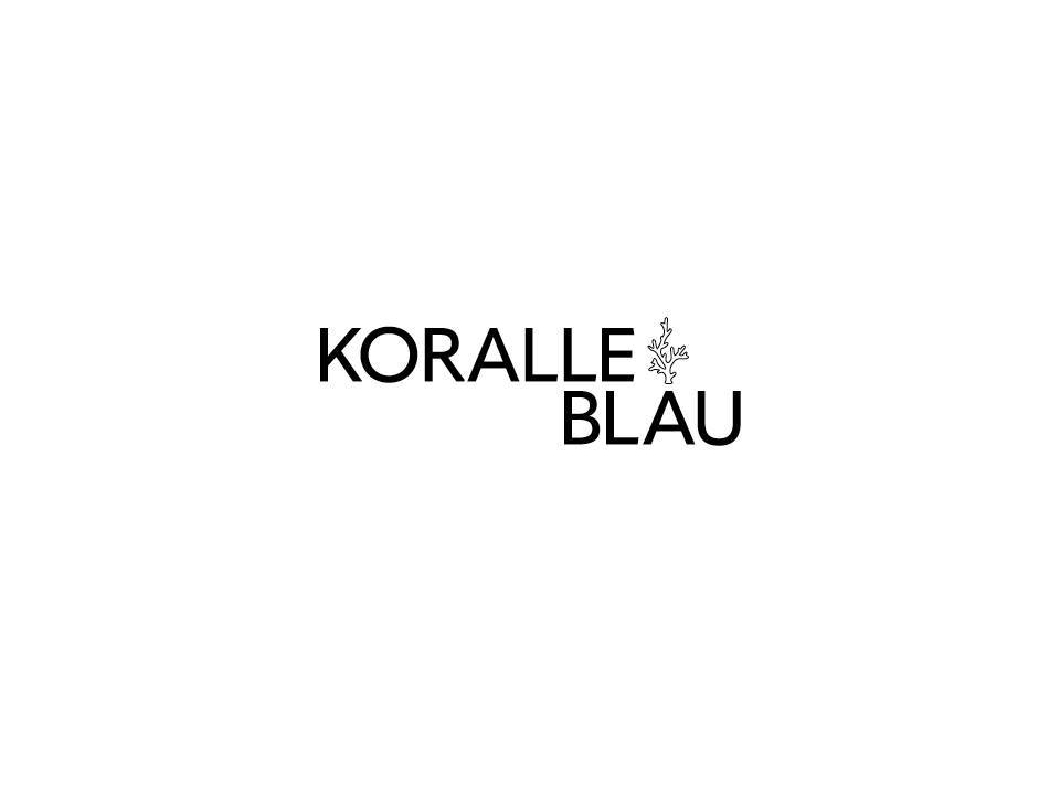 Koralle Blau